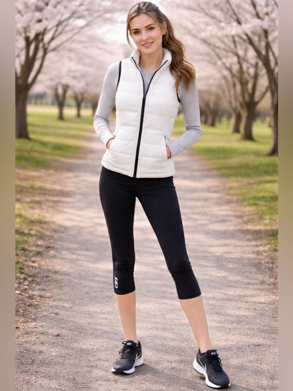 Louis Garneau black sport leggings